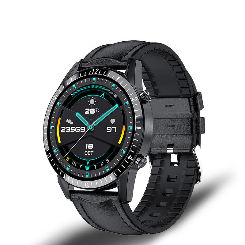 Multifunctional Smart Watch Bluetooth Call Pedometer Blood Pressure and Heart Rate Detection Water Resistant Watch