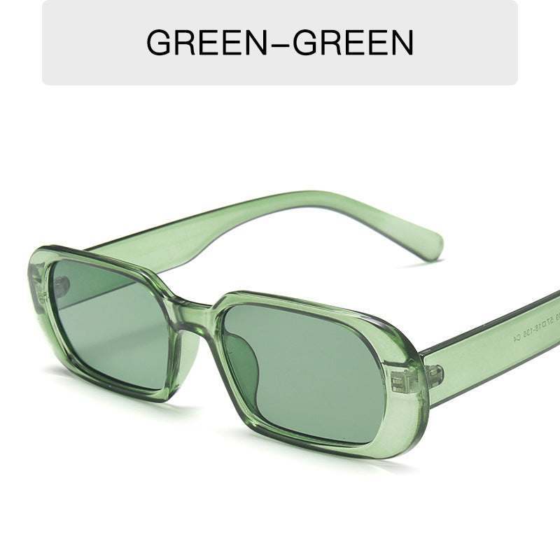 Retro Small Frame Candy Color Sunglasses - Women's Fashion Eyewear