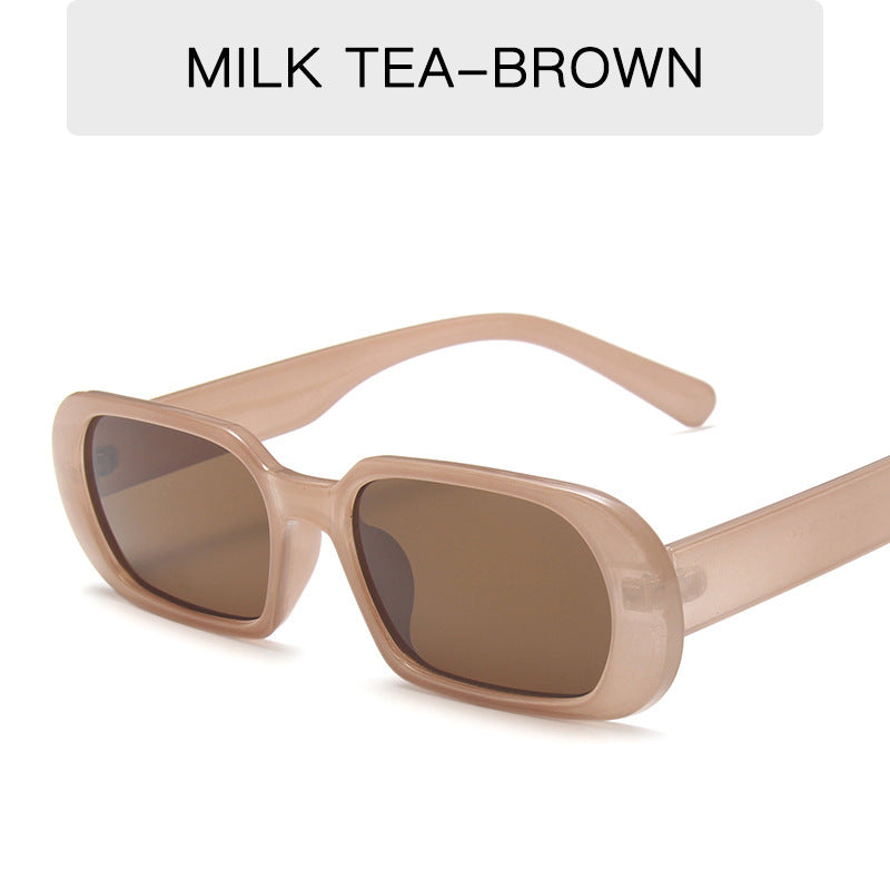 Retro Small Frame Candy Color Sunglasses - Women's Fashion Eyewear
