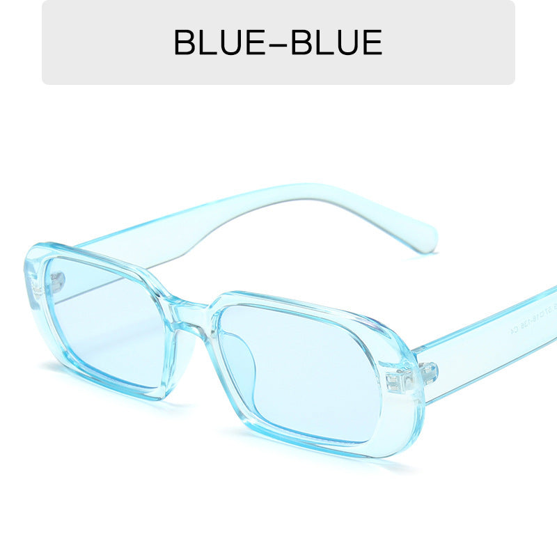 Retro Small Frame Candy Color Sunglasses - Women's Fashion Eyewear