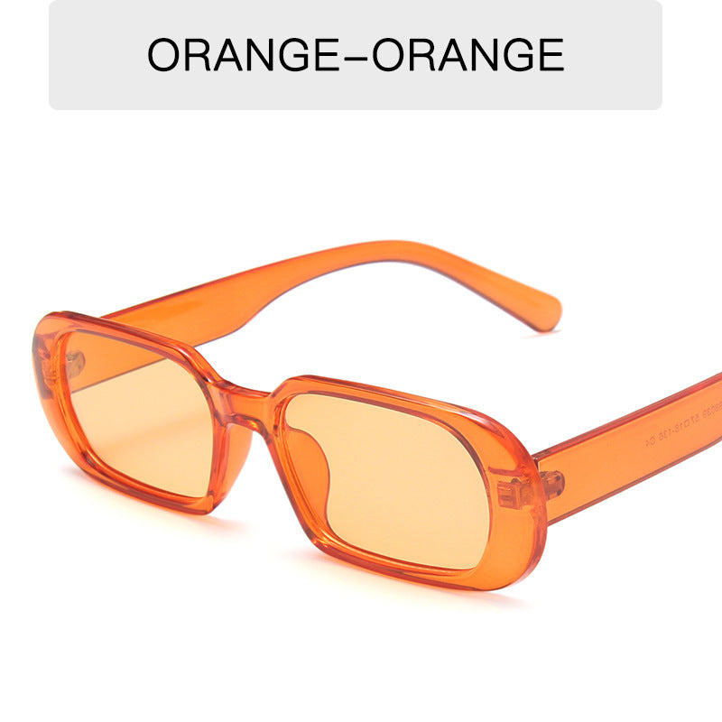 Retro Small Frame Candy Color Sunglasses - Women's Fashion Eyewear