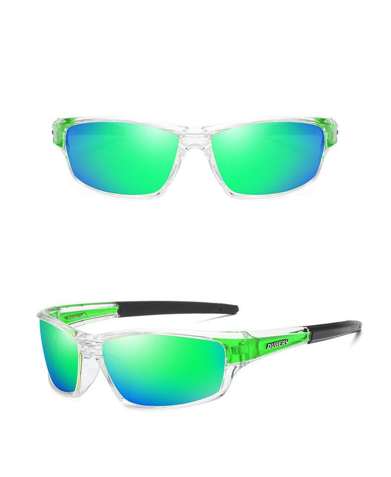 DUBERY nouveau rétro hommes lunettes de soleil polarisées loisirs quotidiens voyage sport hommes lunettes de soleil Anti-éblouissement UV400 lunettes d'extérieur D1