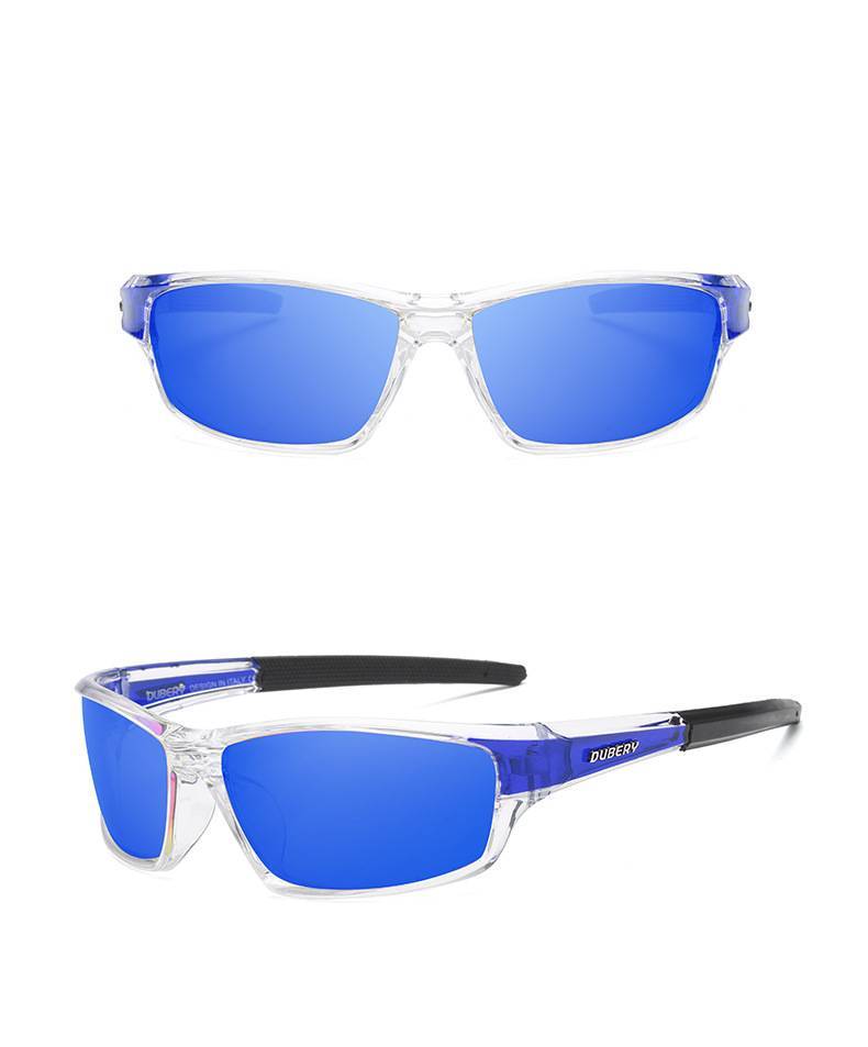 DUBERY nouveau rétro hommes lunettes de soleil polarisées loisirs quotidiens voyage sport hommes lunettes de soleil Anti-éblouissement UV400 lunettes d'extérieur D1