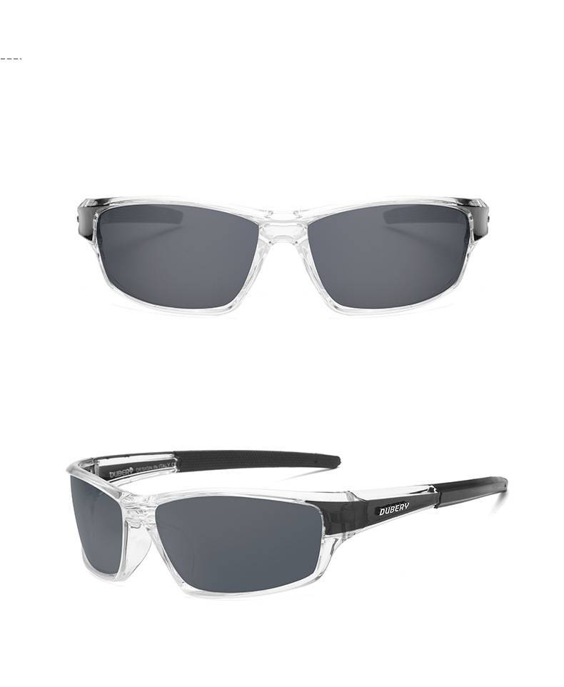 DUBERY nouveau rétro hommes lunettes de soleil polarisées loisirs quotidiens voyage sport hommes lunettes de soleil Anti-éblouissement UV400 lunettes d'extérieur D1