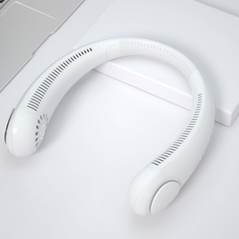 Bladeless Hanging Neck Fan USB Charging Lazy Silent Mini Fan