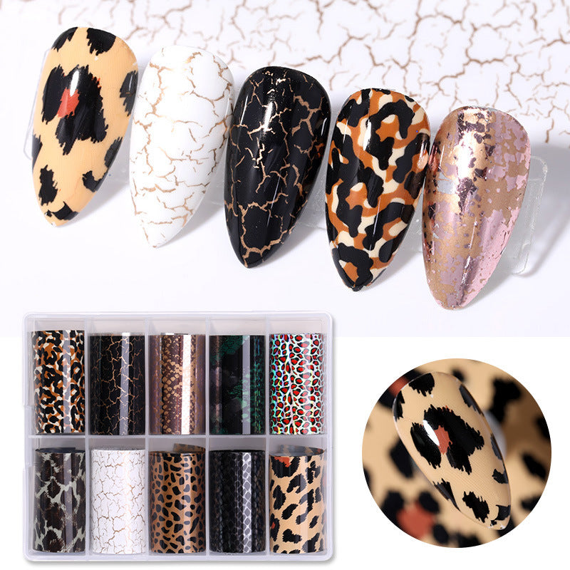 Instagram Snake Star Nail Stickers - Boxed Starry Sky | Professional Transfer Paper