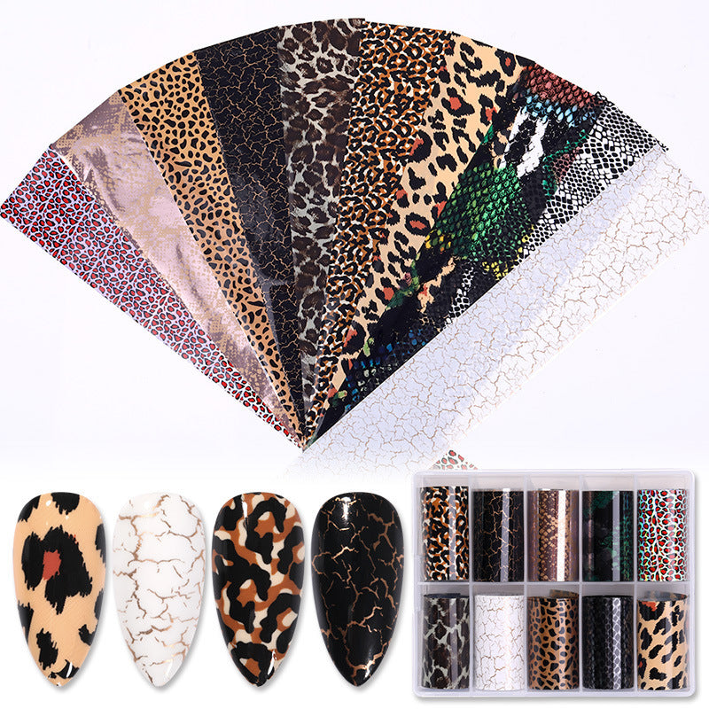 Instagram Snake Star Nail Stickers - Boxed Starry Sky | Professional Transfer Paper