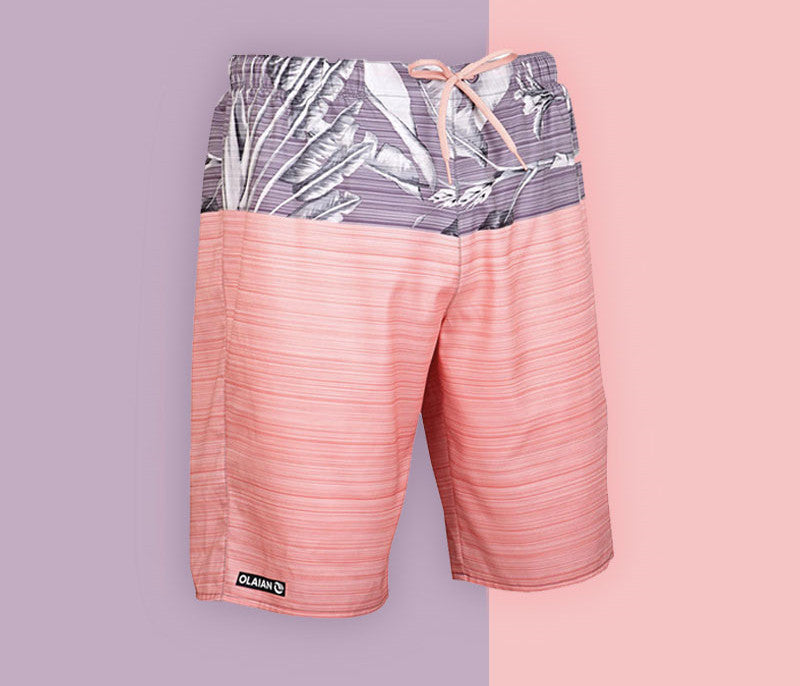Surfing Beach Shorts Snabbtorkande Hot Spring Shorts för män