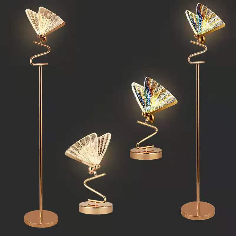 Butterfly Lamp Loose for Living Room Bedroom Stair Hall Restaurant Art Indoor Lighting
