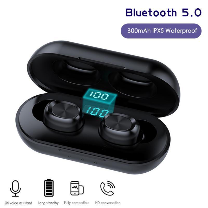B5 Bluetooth-headset Binaural digital display Stereo Bluetooth-headset TWS5.0 Bluetooth-headset 239 Bluetooth-headset