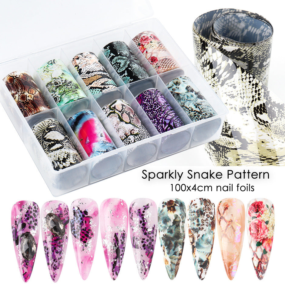 Snake Skin Transfer Paper - XKH40-75 Starry Sky | 60g Animal Grain Laser Paper