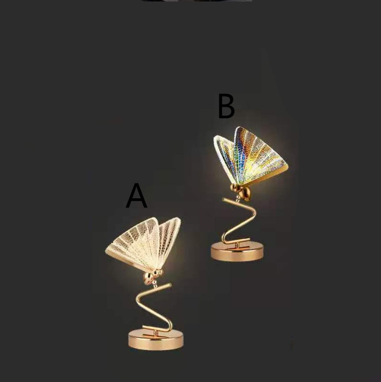 Butterfly Lamp Loose for Living Room Bedroom Stair Hall Restaurant Art Indoor Lighting
