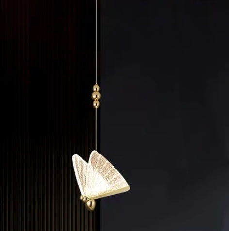 Butterfly Lamp Loose for Living Room Bedroom Stair Hall Restaurant Art Indoor Lighting