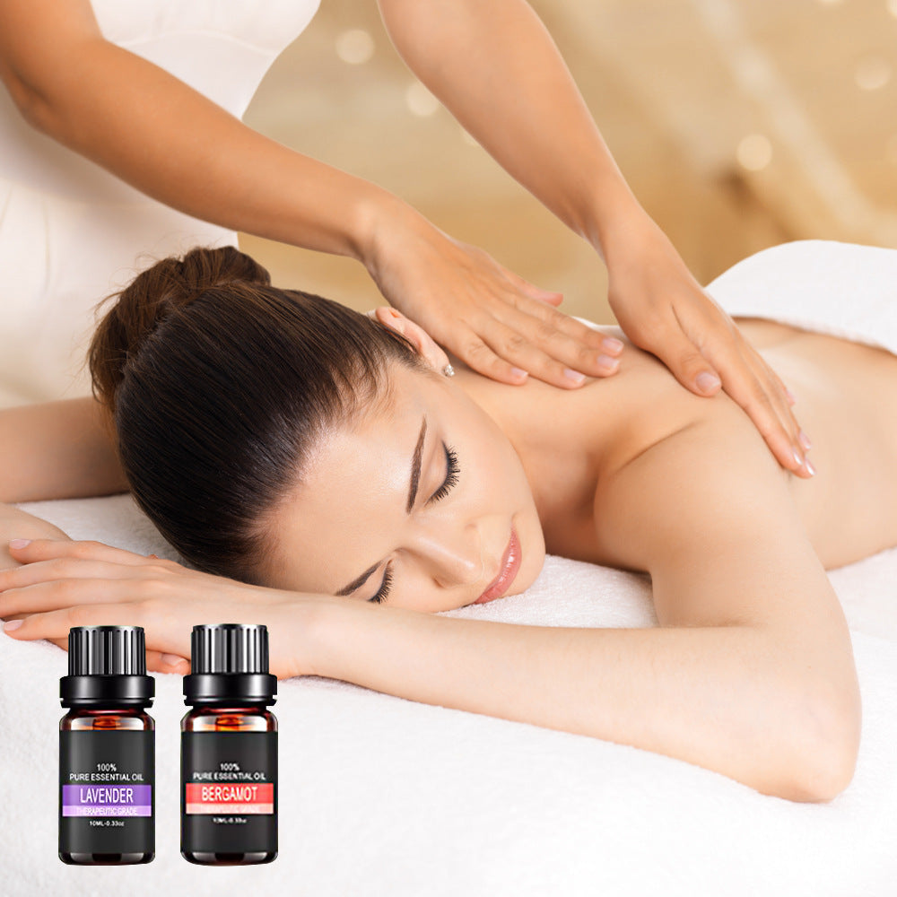 Ekologiska eteriska oljor Set Top Sale 100 Natural Terapeutic Grade Aromatherapy Oil Present kit för Diffuser