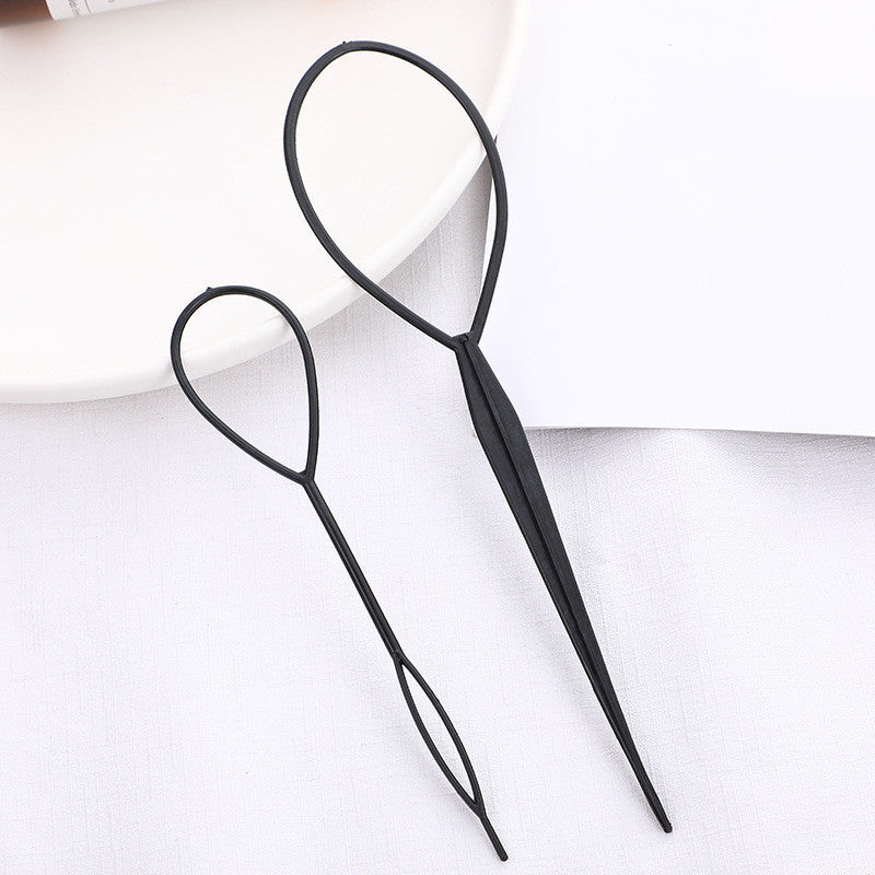 Braided Hair Travel Kit - Hair Sectioning Clips, Hair Comb, Extension Needle, Pattern Hairstylist Tools