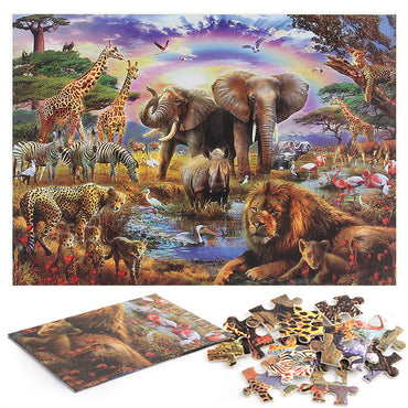 Forest Animal World Jigsaw Assembling Toy