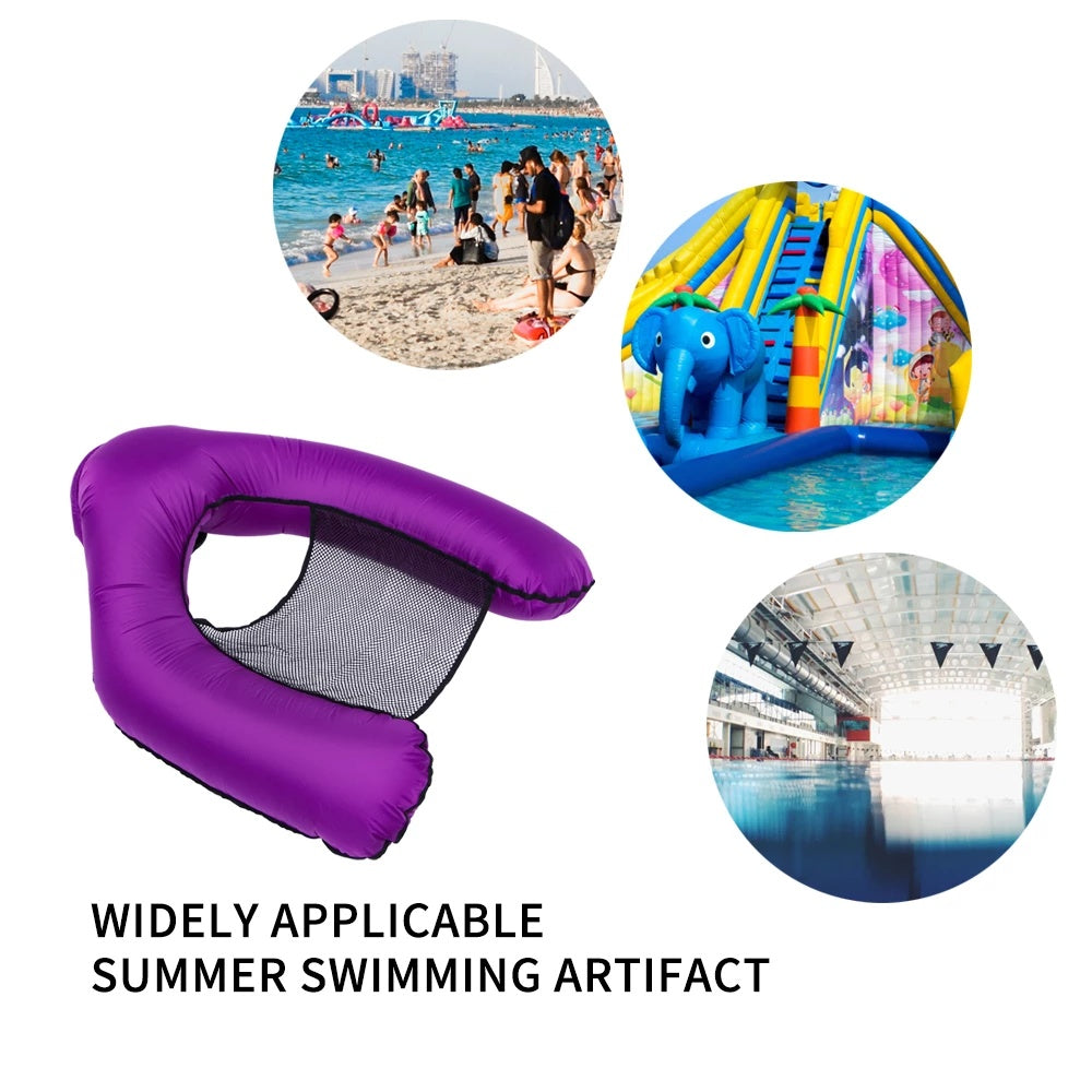 Summer Inflatable Water Hammock for Beach & Pool