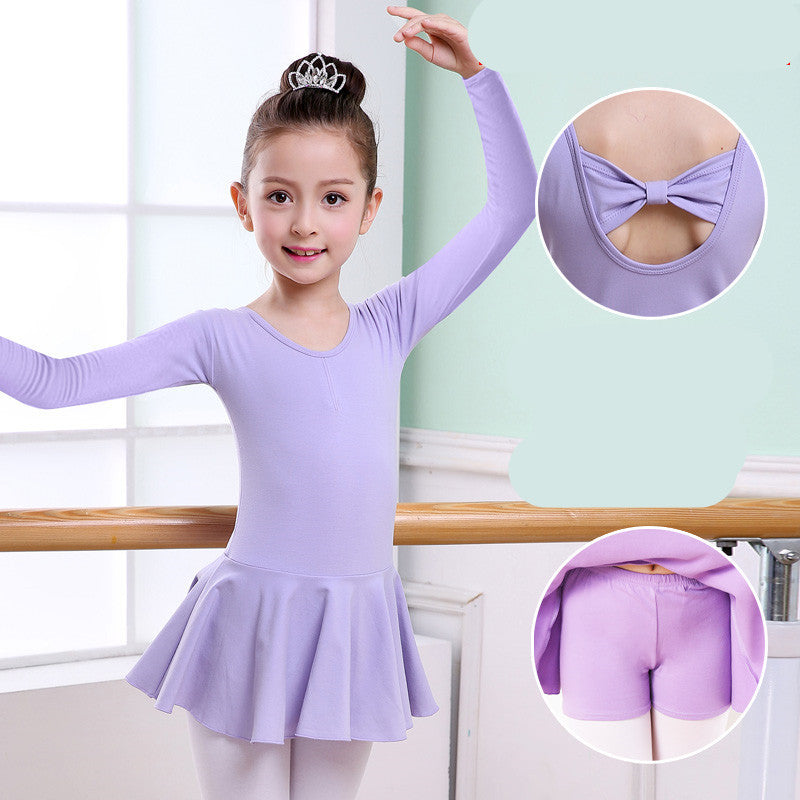 Kids Dancewear, Girls' Practice Clothes, Short Sleeve Tutu