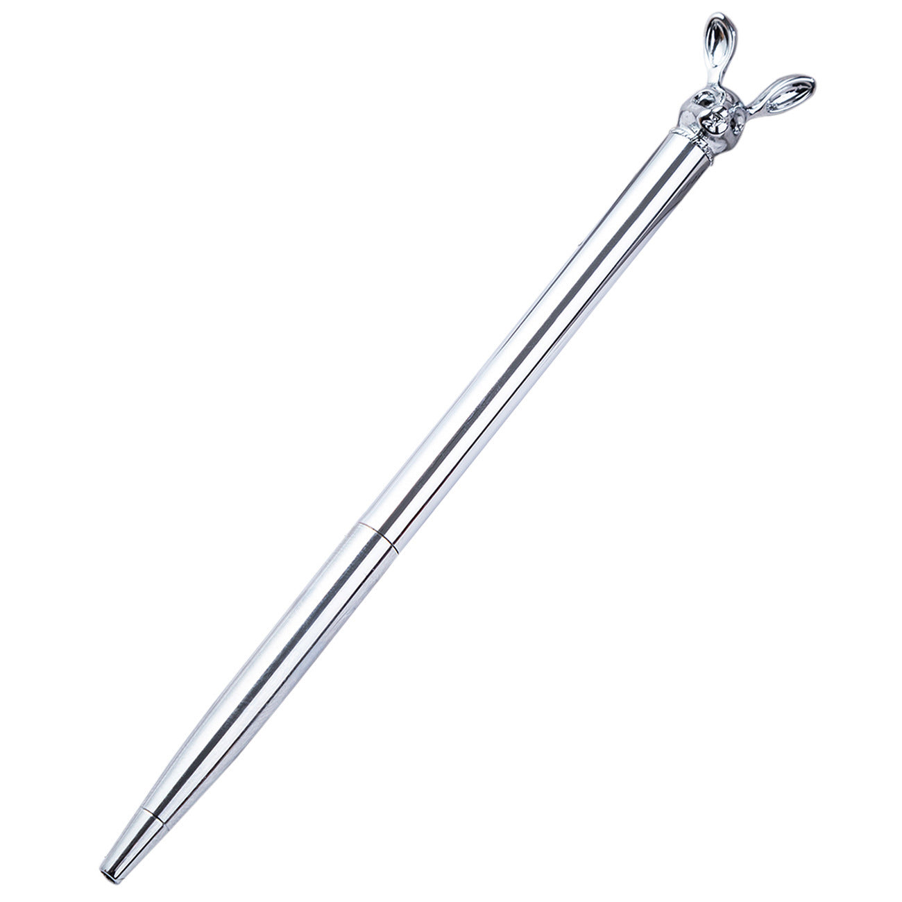 Nytt koreanskt mode söt kanin metallpenna metall kulspetspenna Custom roterande metall penna kulspetspenna