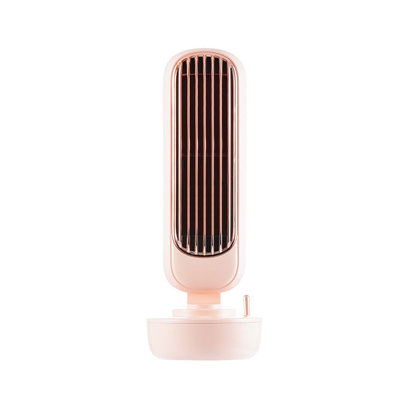 Humidifier Tower Fan USB Multifunction Electric Refillable Air Cooling Desktop Fan for Office Home