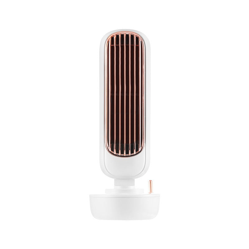 Humidifier Tower Fan USB Multifunction Electric Refillable Air Cooling Desktop Fan for Office Home
