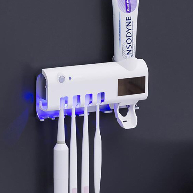 Intelligent UV-tandborstesterilisator Automatisk tandkrämspress Tandborste Tandkrämsställ