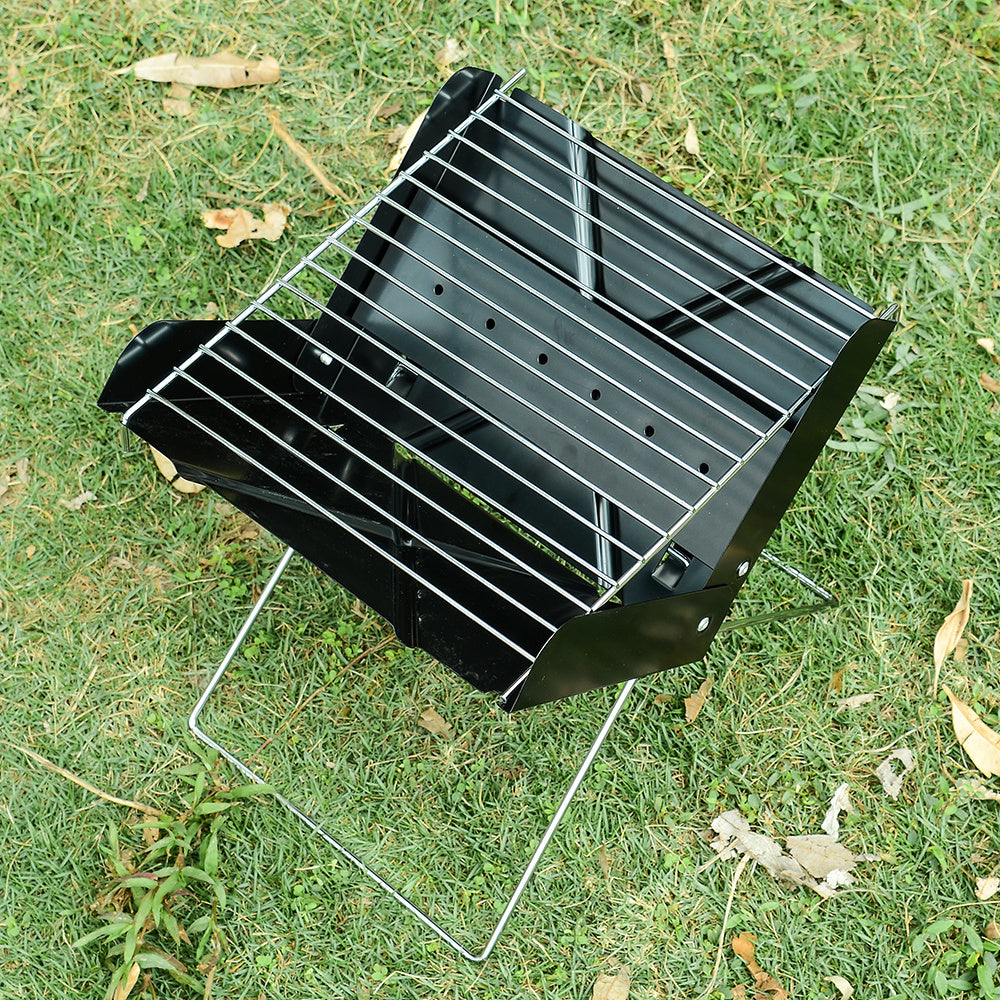 Holiday BBQ Grill - Stainless Steel Portable Charcoal Furnace