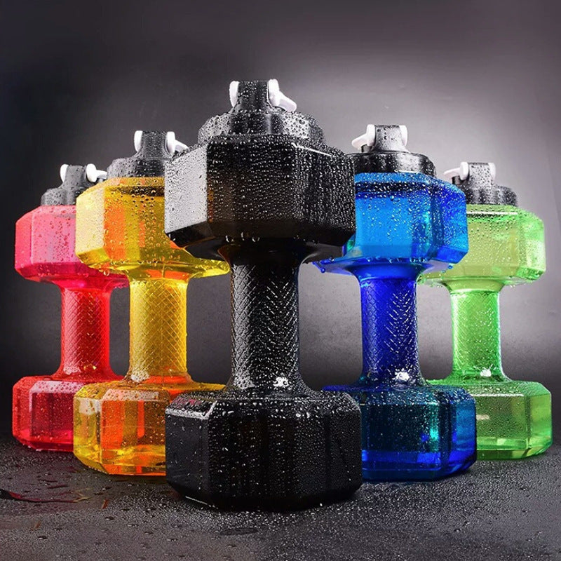 Professional PET Water Injection Dumbbells - Portable Multi-Sport Fitness Equipment (550ML-2600ML)