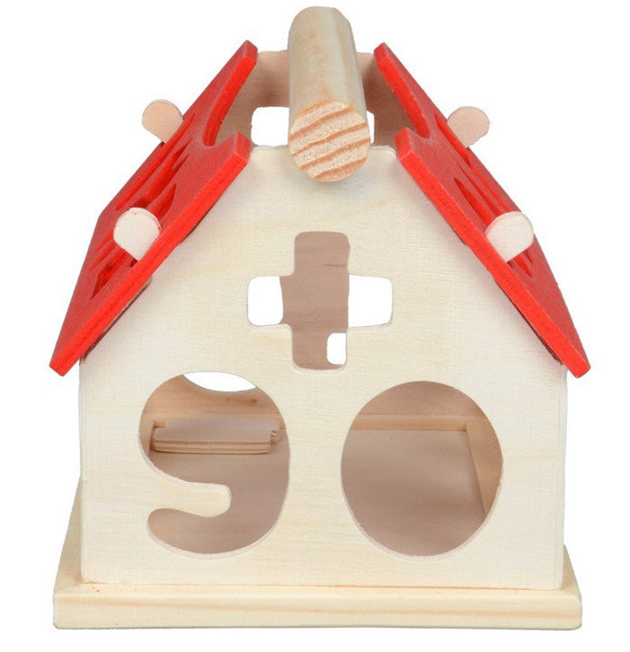 Jouets de blocs de construction pour enfants, jouets éducatifs de maison numérique