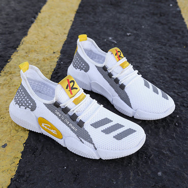 Chaussures pour hommes de style explosif Chaussures en filet coréen Chaussures en tissu