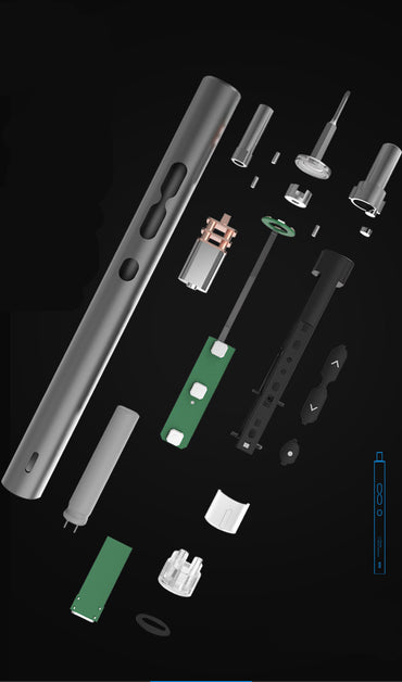 Tournevis électrique, tournevis électrique domestique rechargeable, petit mini jeu de précision