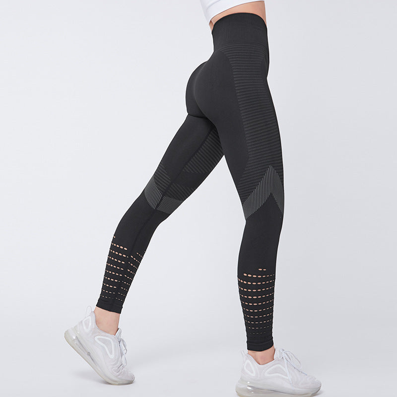 Utskurna yogabyxor för kvinnor