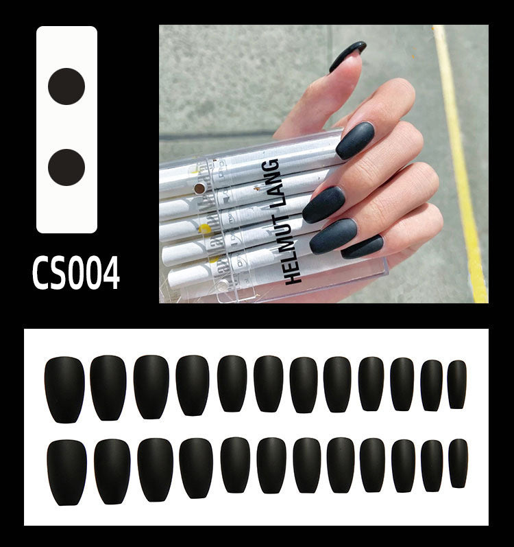 Alice Autumn Winter Ballet Nails - Yiwu Frosted Waterproof | Personality Removable Piece