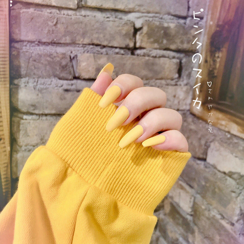 Alice Autumn Winter Ballet Nails - Yiwu Frosted Waterproof | Personality Removable Piece