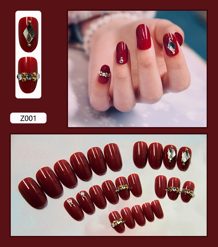 Professional Nail Patches - Z001-Z013 3 Years Shelf Life Fake Nails | Finished Nail Stickers