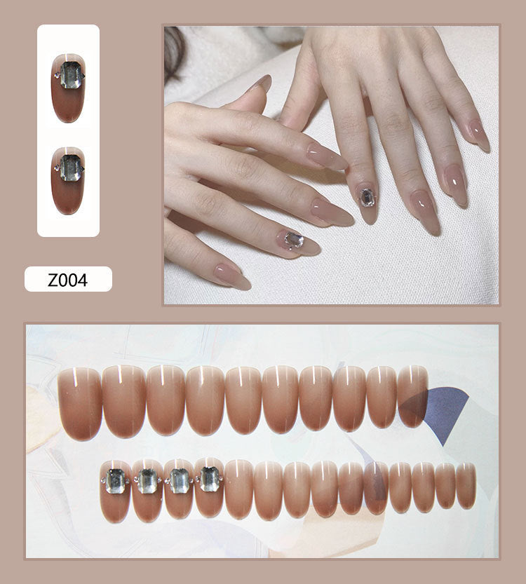 Professional Nail Patches - Z001-Z013 3 Years Shelf Life Fake Nails | Finished Nail Stickers