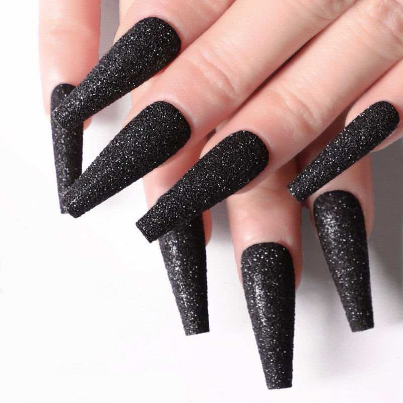 Ballet Coffin Press-On Nails - 5g SM14 Collection | 12 Colors Trapezoidal Design