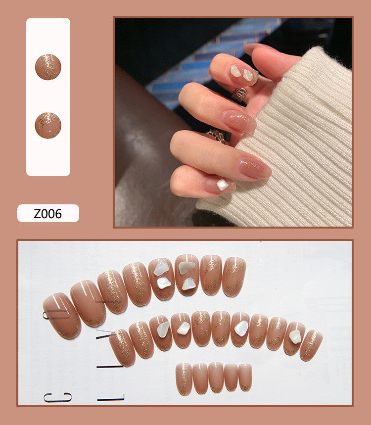 Professional Nail Patches - Z001-Z013 3 Years Shelf Life Fake Nails | Finished Nail Stickers