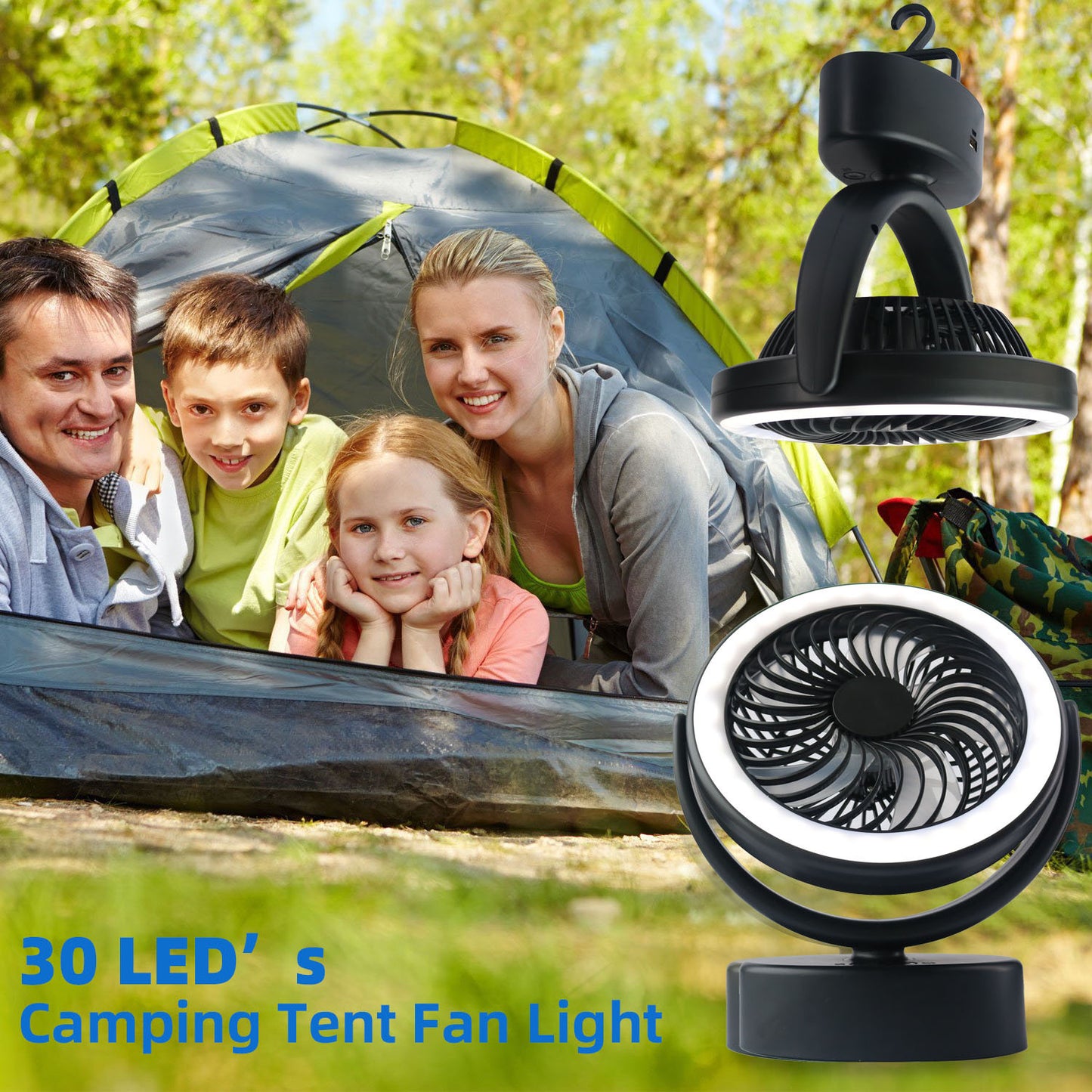 Summer Outdoor Portable LED Camping Lantern