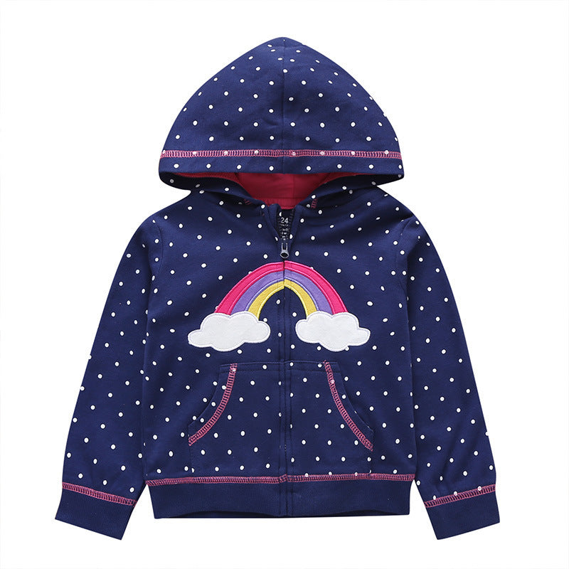 27Barn Småbarn Huvtröjor Pojkar Flickor Vårjacka Lilla Bebis Spädbarn Dinosuar Tecknad Huva Barn Söta Pojkar Ytterkläder Sweatshirt