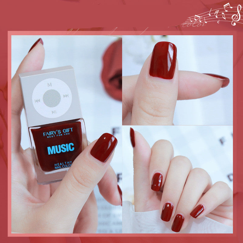 Fairys Gift Odorless Nail Polish - 10ml 36 Months Zhejiang | Baking-Free Non-Peelable Cherry