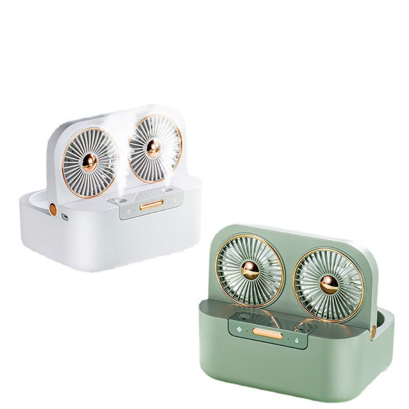 New Double Fan Blade Double Spray Fan Humidifying and Cooling Air Cooler
