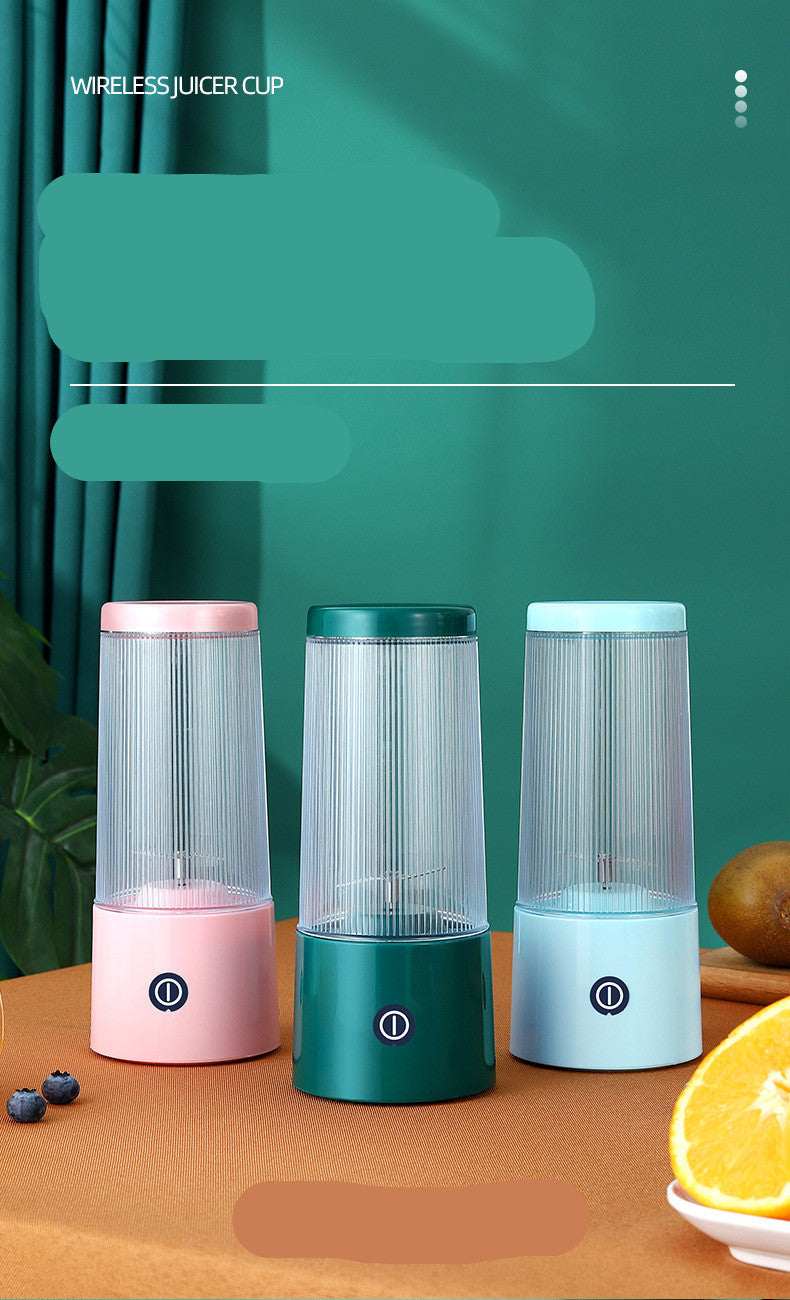 Uppladdningsbar bärbar juicerkopp Liten bärbar fruktjuicemaskin