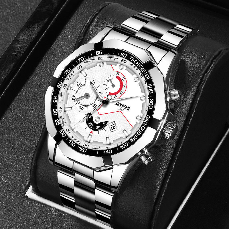 Montre non mécanique entièrement automatique pour hommes