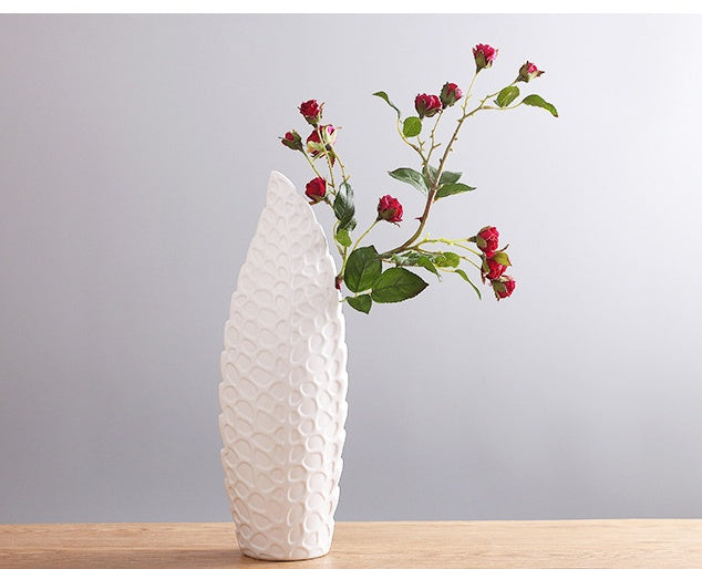 Vase à fleurs en céramique de Style nordique Morden, Design créatif, décoration de maison, à la mode