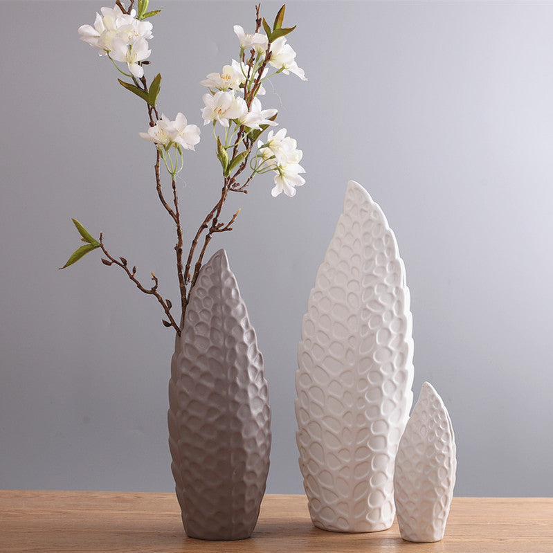 Vase à fleurs en céramique de Style nordique Morden, Design créatif, décoration de maison, à la mode