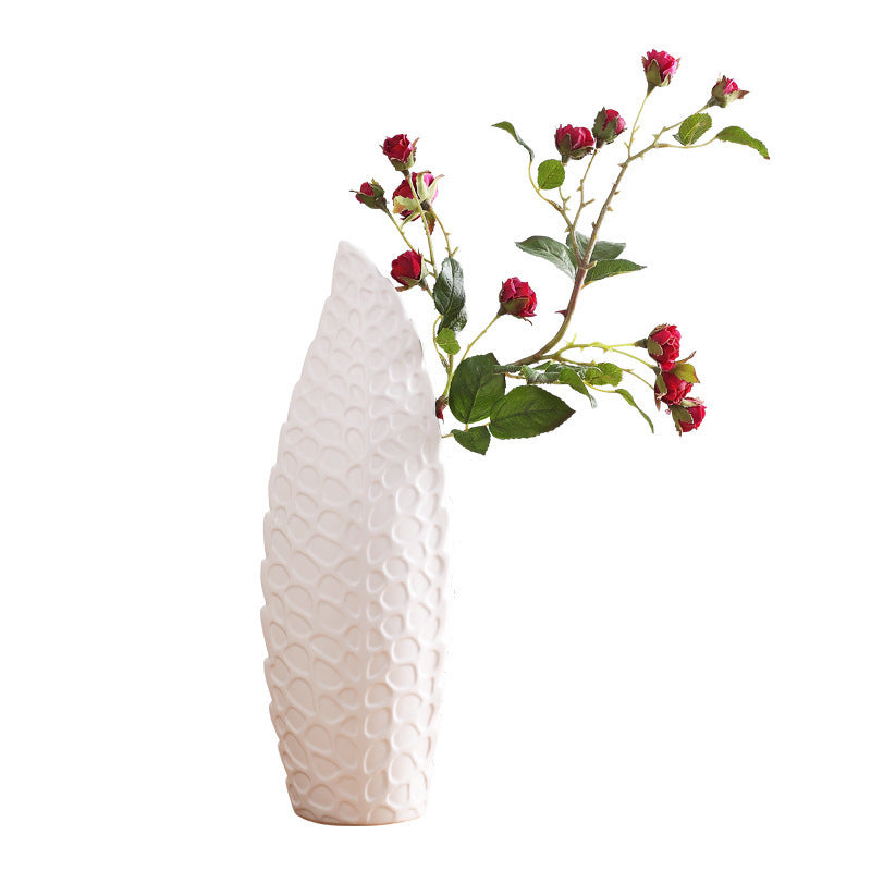 Vase à fleurs en céramique de Style nordique Morden, Design créatif, décoration de maison, à la mode