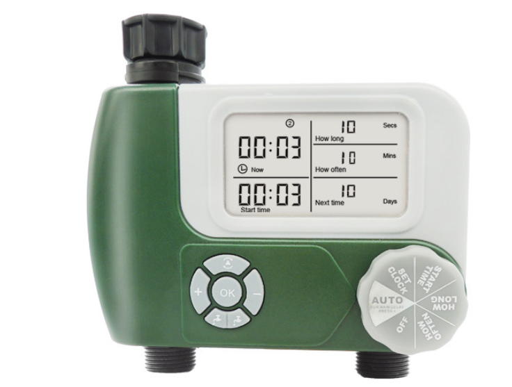 Programmerbar digital slangkran Timer Batteridriven automatisk bevattning sprinklersystem Bevattningskontroller
