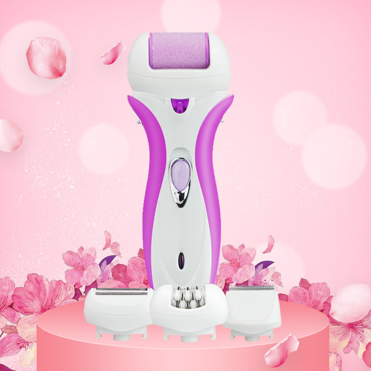 Rechargeable Lady's Hair Removal Artifact - ABS Waterproof Global Voltage