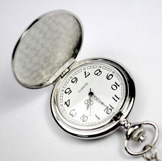 Retro Bronze Steampunk Quartz Pocket Watch Stainless Steel Chain Necklace 30cm For Men For Women With Gift Box - Vintage Intricate Elegant Unisex